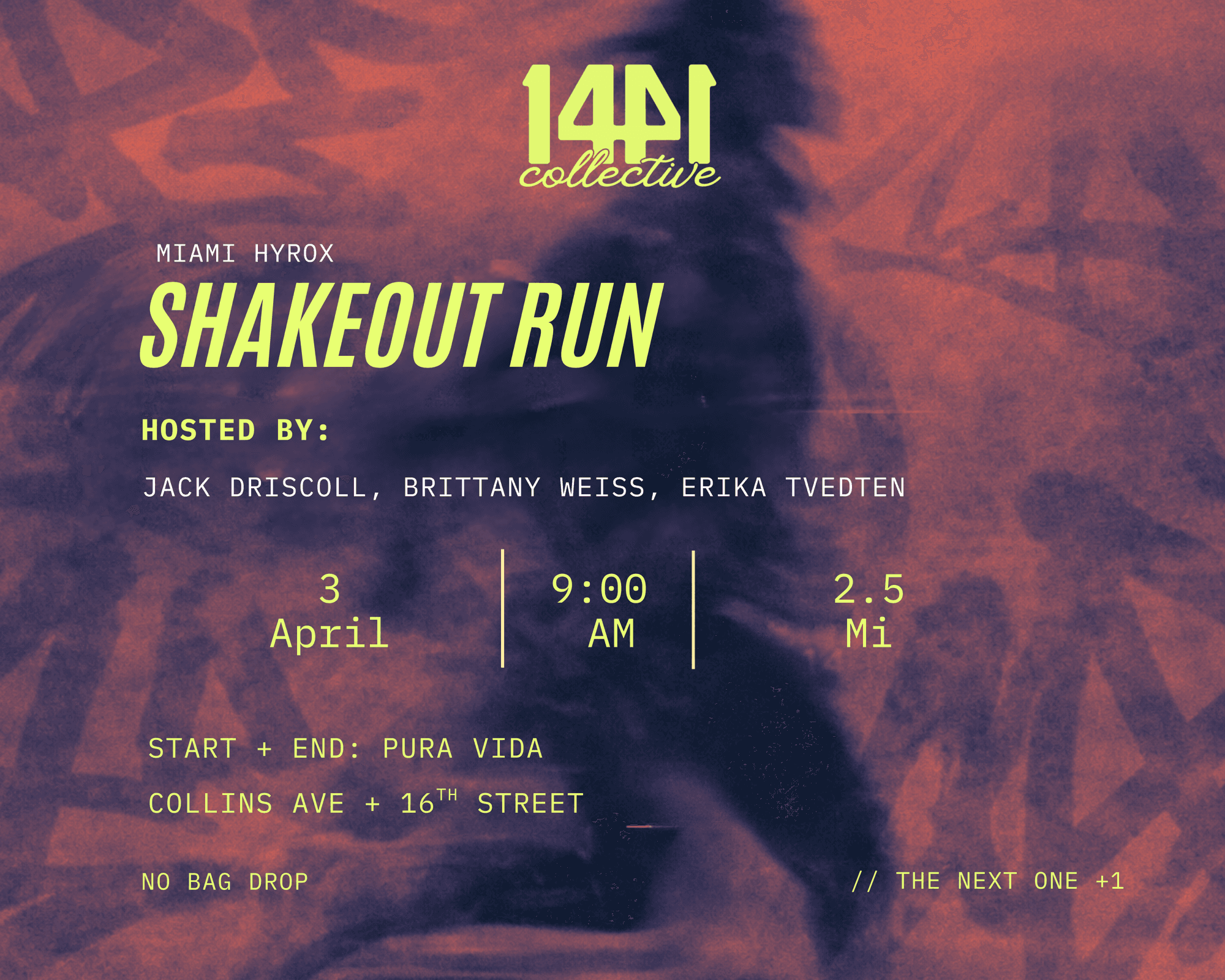 1441 x Miami Hyrox Shakeout Run